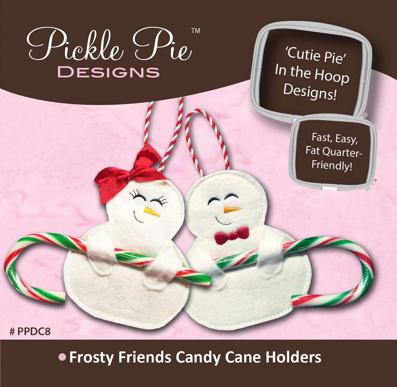Frosty Friends Candy Cane Holders Downloadable Pattern 1 Frosty Friends Candy Cane Holders Downloadable Pattern