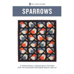 Sparrows - Pen + Paper Patterns - Pattern