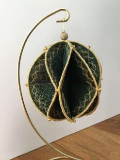 Machine Embroidery Fold'N Stitch Ornaments