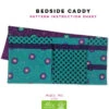Bedside Caddy - Alice Pineapple Pack Pattern -Keepsake Quilting Shop PR ALICE BC 01
