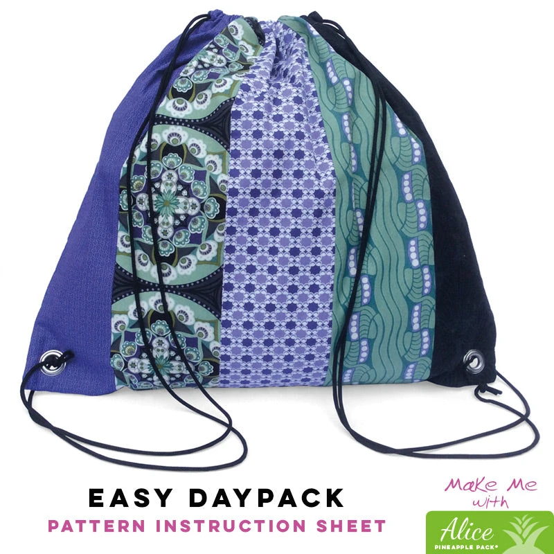 Easy Daypack - Alice Pineapple Pack Pattern 1 Easy Daypack - Alice Pineapple Pack Pattern