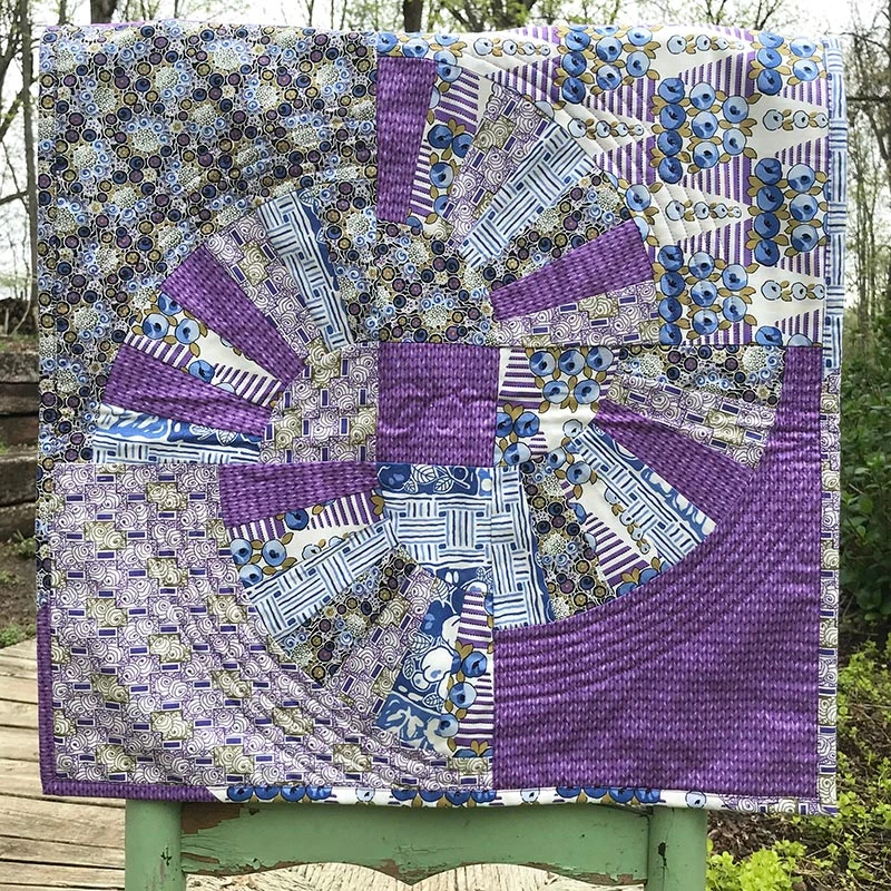 Fan Blade Table Runner - Alice Pineapple Pack Pattern 2 Fan Blade Table Runner - Alice Pineapple Pack Pattern - Image 2