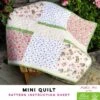 The Mini Quilt - Alice Pineapple Pack Pattern -Keepsake Quilting Shop PR ALICE MQ 01
