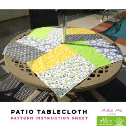 Patio Tablecloth - Alice Pineapple Pack Pattern