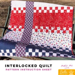 Interlocked Quilt - Bella Pineapple Pack Pattern