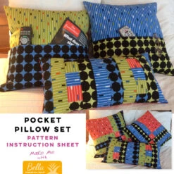 Pocket Pillow Set - Bella Pineapple Pack Pattern