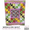 Medallion Quilt - 10-Piece Bonus Quarter Bundle Pattern 5 Medallion Quilt - 10-Piece Bonus Quarter Bundle Pattern -Keepsake Quilting Shop PR BQ MQ 01