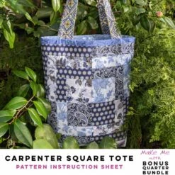 Carpenter Square Tote - Bonus Quarter Bundle Pattern