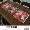 LeMoyne Star Table Runner - 8-Piece Bonus Quarter Bundle Pattern -Keepsake Quilting Shop PR BQB LS 01