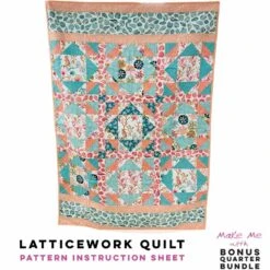 Latticework Quilt - 10-Piece Bonus Quarter Bundle Pattern
