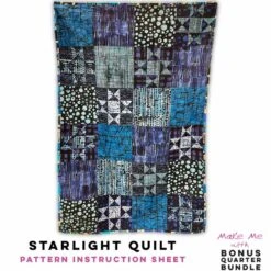 Starlight Quilt - 10-Piece Bonus Quarter Bundle Pattern