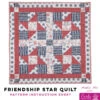 Friendship Star Quilt - Carla Pineapple Pack Pattern 4 Friendship Star Quilt - Carla Pineapple Pack Pattern -Keepsake Quilting Shop PR CARLA FS 01