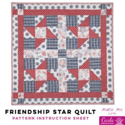 Friendship Star Quilt - Carla Pineapple Pack Pattern