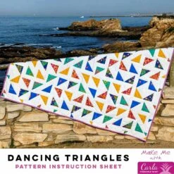 Dancing Triangles - Carla Pineapple Pack Pattern