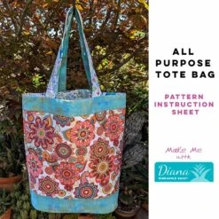 All-Purpose Tote Bag - Diana Pineapple Pack Pattern