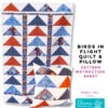 Birds In Flight Quilt & Pillow - Diana Pineapple Pack Pattern