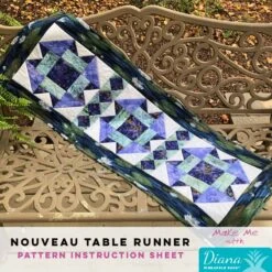 Nouveau Table Runner - Diana Pineapple Pack Pattern