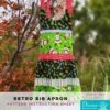 Retro Bib Apron - Diana Pineapple Pack Pattern -Keepsake Quilting Shop PR DIANA RB 01