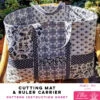 Cutting Mat & Ruler Carrier - Ellie Pineapple Pack Pattern