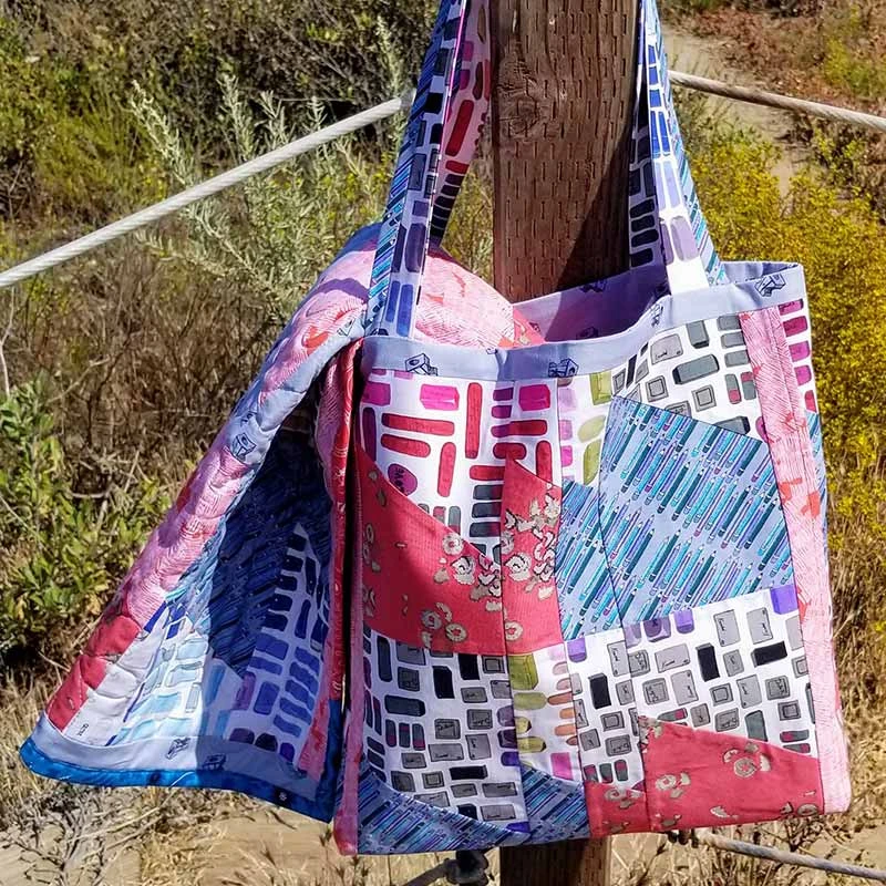 Quilt In A Tote - Ellie Pineapple Pack Pattern 2 Quilt In A Tote - Ellie Pineapple Pack Pattern - Image 2