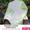 Modern Churn Dash Quilt - Ellie Pineapple Pack Pattern 3 Modern Churn Dash Quilt - Ellie Pineapple Pack Pattern -Keepsake Quilting Shop PR Ellie MCD