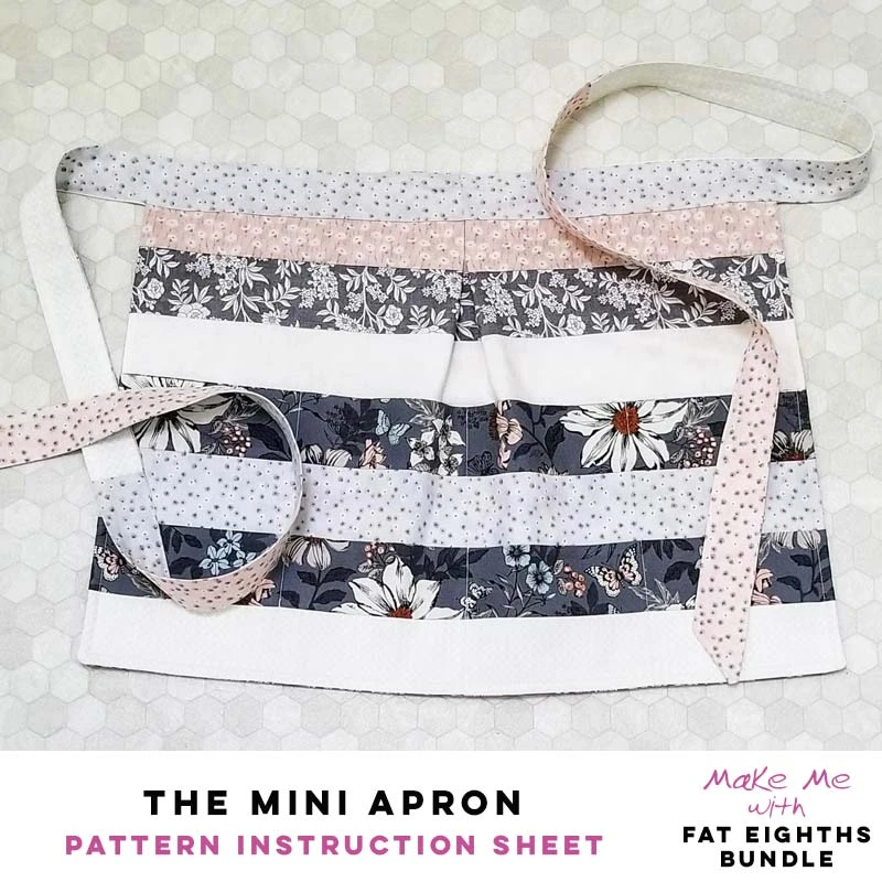 The Mini Apron - Fat Eighth Pattern 1 The Mini Apron - Fat Eighth Pattern