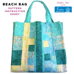 Beach Bag - Fran Pineapple Pack Pattern