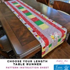 Choose Your Length Table Runner - Fran Pineapple Pack Pattern