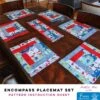 Encompass Placemat Set - Fran Pineapple Pack Pattern 16 Encompass Placemat Set - Fran Pineapple Pack Pattern -Keepsake Quilting Shop PR FRAN SP 01