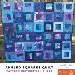 Angled Squares Quilt - Grace Pineapple Pack Pattern
