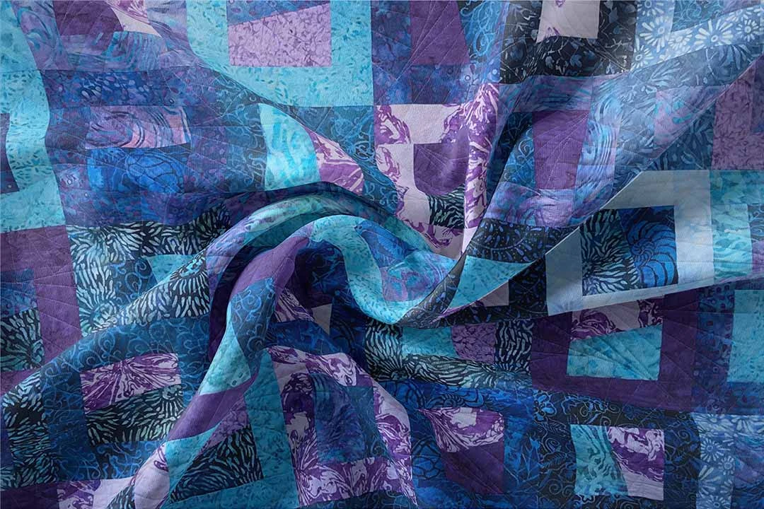 Angled Squares Quilt - Grace Pineapple Pack Pattern 2 Angled Squares Quilt - Grace Pineapple Pack Pattern - Image 2