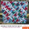 Double Four-Patch Quilt - Grace Pineapple Pack Pattern -Keepsake Quilting Shop PR GRACE FP 01