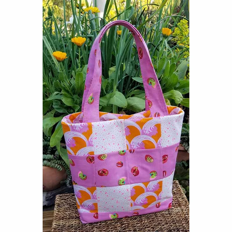 Shop In Style Tote Bag Set - Grace Pineapple Pack Pattern 4 Shop In Style Tote Bag Set - Grace Pineapple Pack Pattern - Image 4