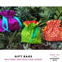 Gift Bags - Scrappy 10's Pattern