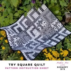 Try Square Quilt - Scrappy 10's Pattern