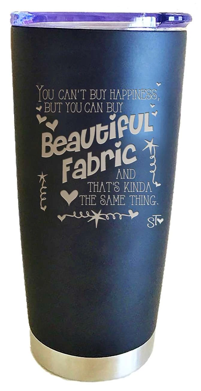 Beautiful Fabric Premium Tumbler 2 Beautiful Fabric Premium Tumbler - Image 2