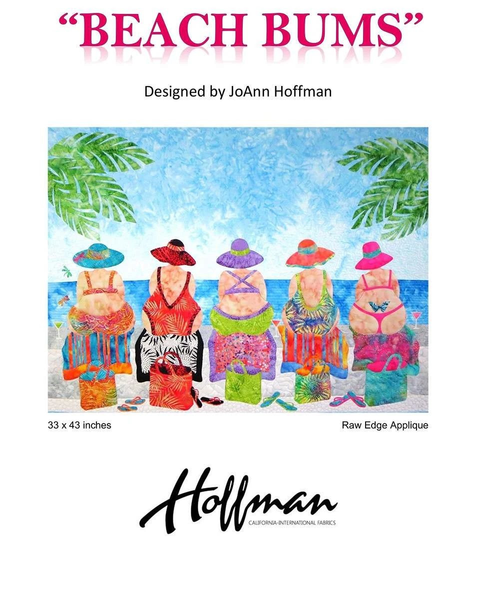 Beach Bums Quilt Pattern By JoAnn Hoffman 1 Beach Bums Quilt Pattern By JoAnn Hoffman