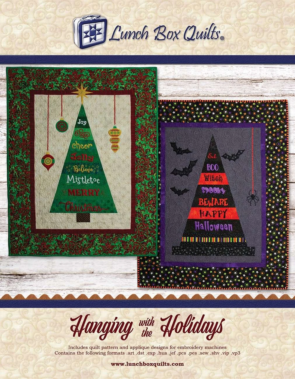 Hanging With The Holidays Applique Machine Embroidery Code And CD 1 Hanging With The Holidays Applique Machine Embroidery Code And CD