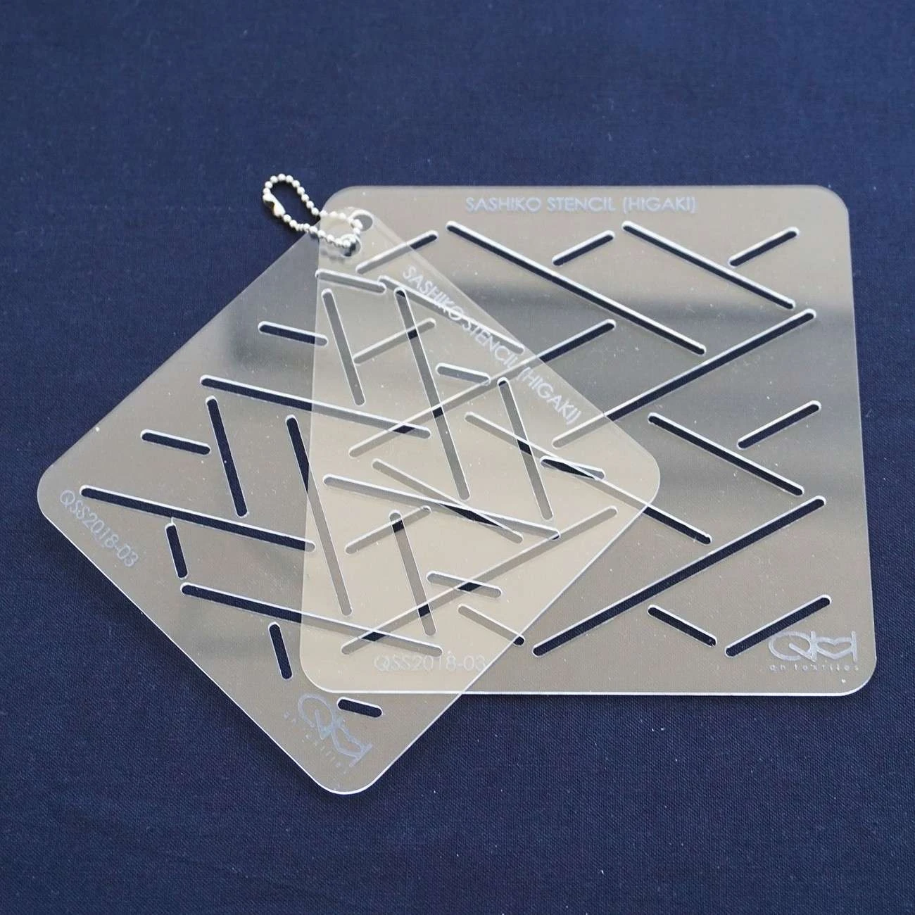 Sashiko Stencil Higaki 1 Sashiko Stencil Higaki