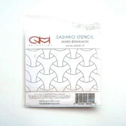 Sashiko Stencil Maru-Bishamon