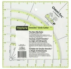 Omnigrip OmniArc Circle Cutter Ruler 8in Square