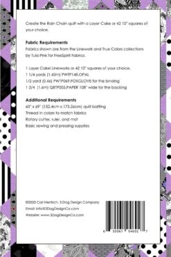 Rain Chain Pattern 3 Rain Chain Pattern -Keepsake Quilting Shop RAINCHAIN2 O 02 64b12f89 23e9 4bb6 98a3 86fbb43e337e