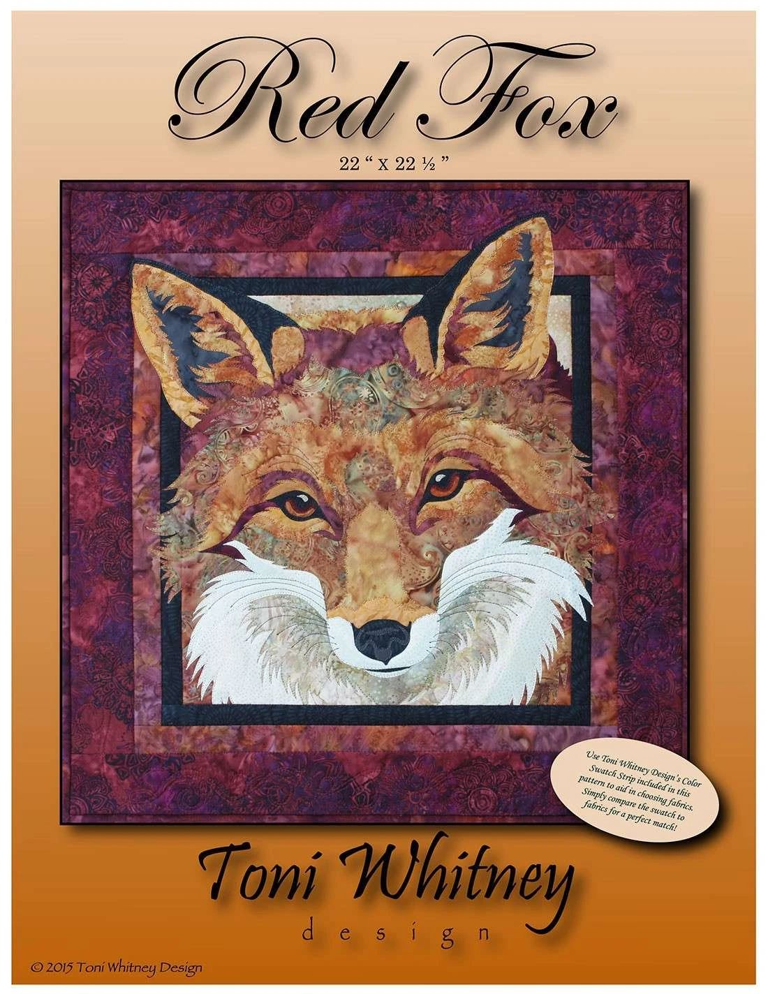 Red Fox Pattern By Toni Whitney. 1 Red Fox Pattern By Toni Whitney.