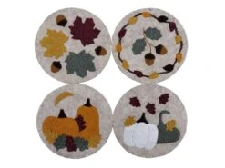 Autumn Coasters Kit By Rachel Pellman
