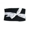 2-1/2in Strips Jet Black, 40pcs/bundle