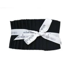 2-1/2in Strips Jet Black, 40pcs/bundle