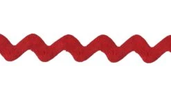 3/8in Cotton Ric Rac 27.5 Yds Red Retail $1.06/yd