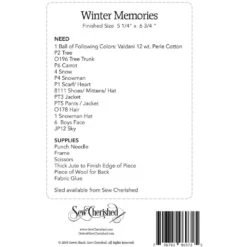 Winter Memories -Keepsake Quilting Shop SCH164 02