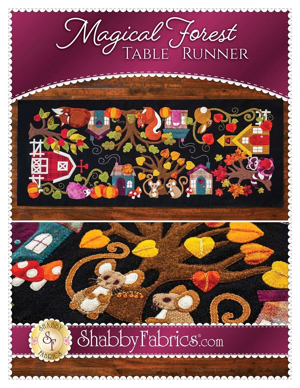 Magical Forest Table Runner 1 Magical Forest Table Runner