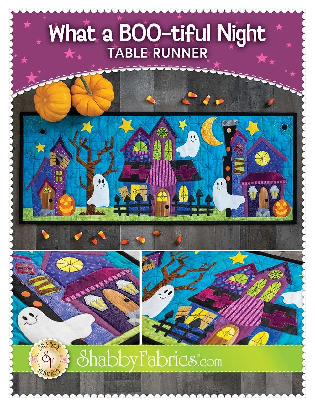 What A Boo-tiful Night Table Runner 1 What A Boo-tiful Night Table Runner